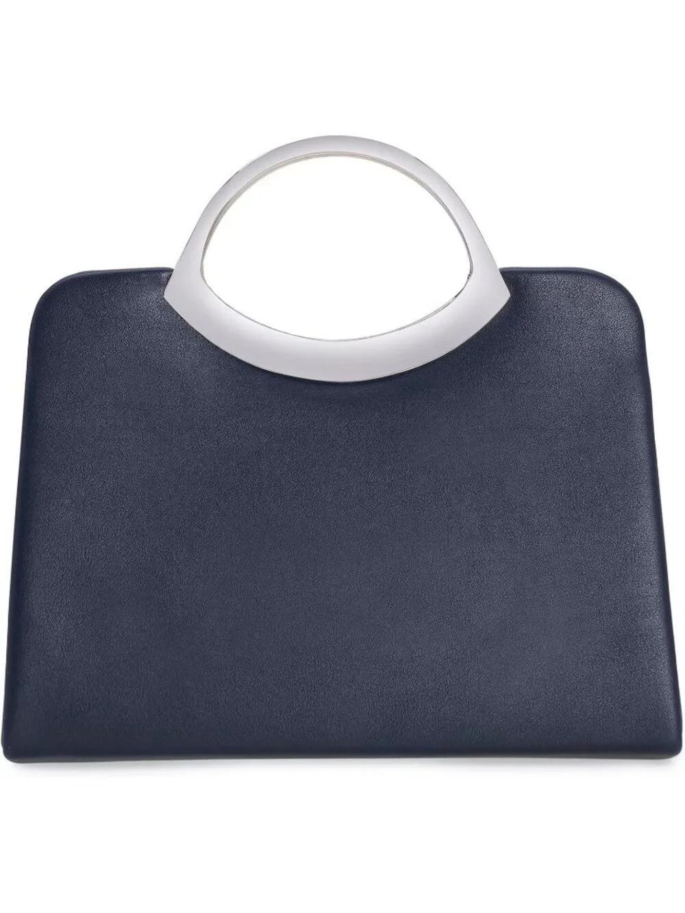 👜Women's Navy Small Dressy Handbag Evening Bag Circle Handle Elegant Purse